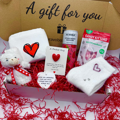 Love heart Valentines Box